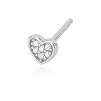 Mono orecchino Mabina Donna Orecchini In Argento in Argento 563410 - 563410